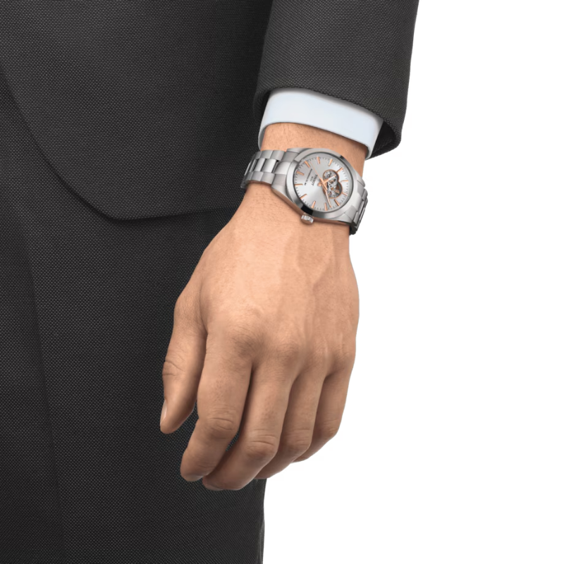 TISSOT天梭-Gentleman 紳士 經典系列-T1274071103101-40mm