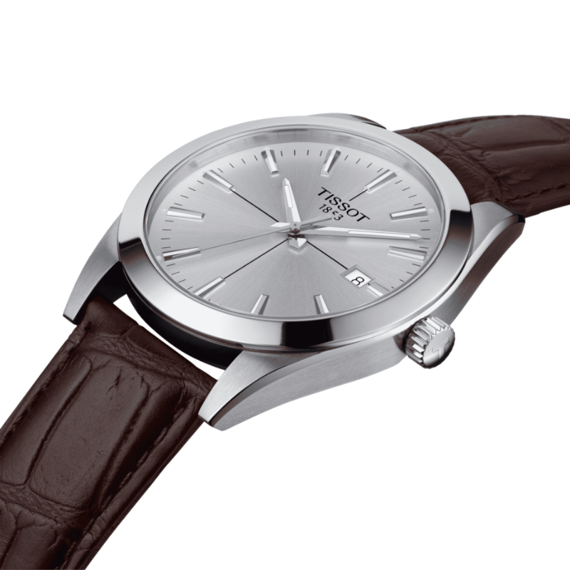 TISSOT天梭-Gentleman 紳士 經典系列-T1274101603101-40mm