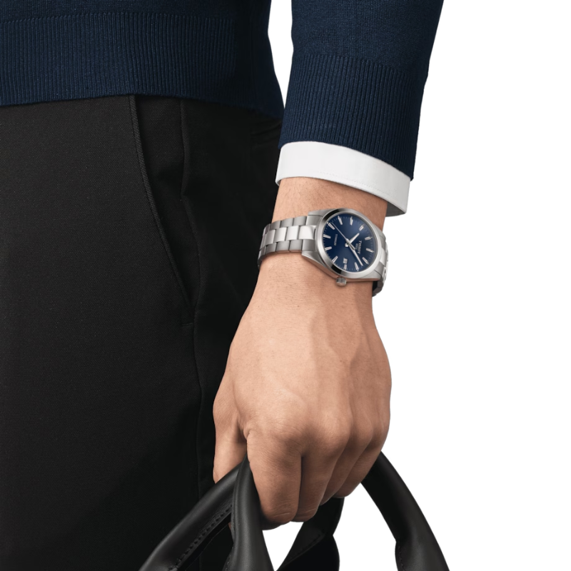 TISSOT天梭-Gentleman 紳士 經典系列-T1274104404100-40mm