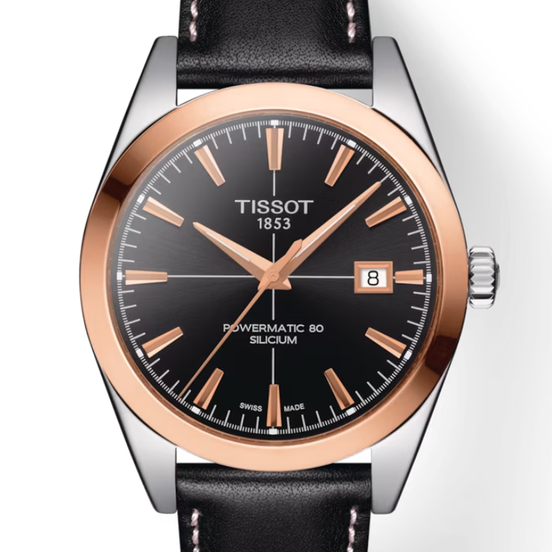 TISSOT天梭-T-GOLD K金系列-T9274074605100-40mm