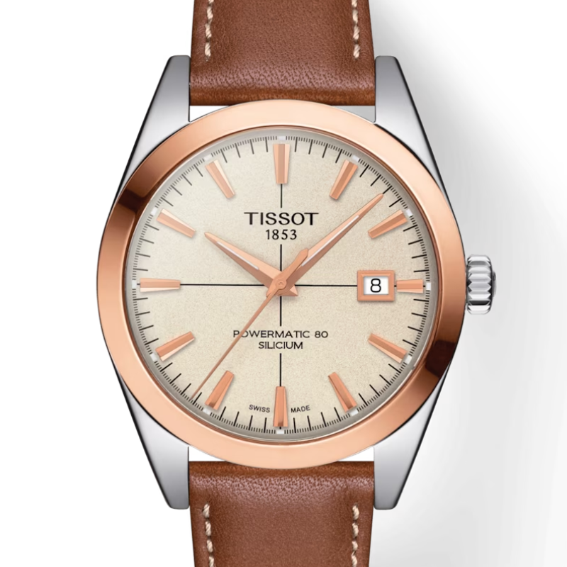 TISSOT天梭-T-GOLD K金系列-T9274074626100-40mm