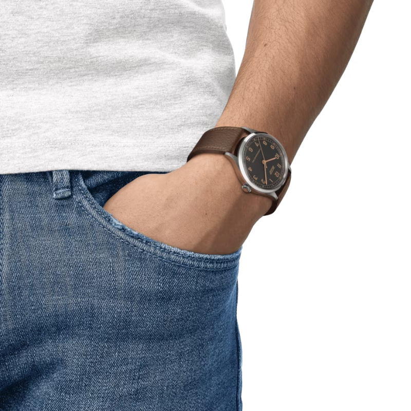 TISSOT天梭-HERITAGE 復刻系列-T1424641606200-39mm