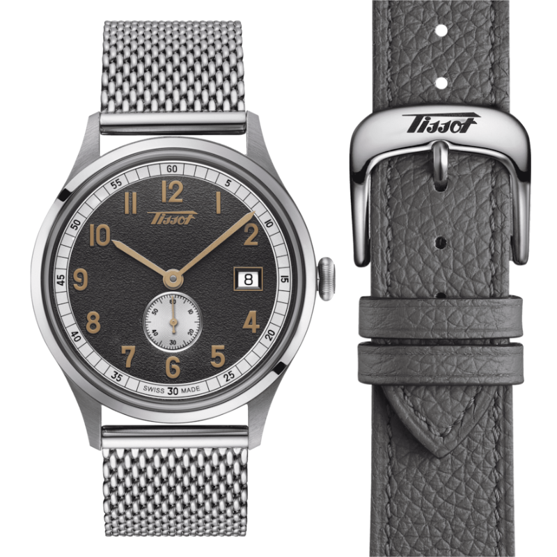 TISSOT天梭-HERITAGE 復刻系列-T1424281108200-39mm