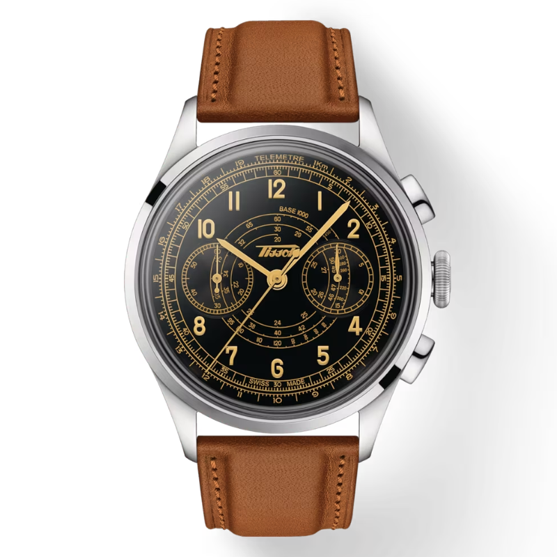 TISSOT天梭-HERITAGE 復刻系列-T1424621605200-42mm