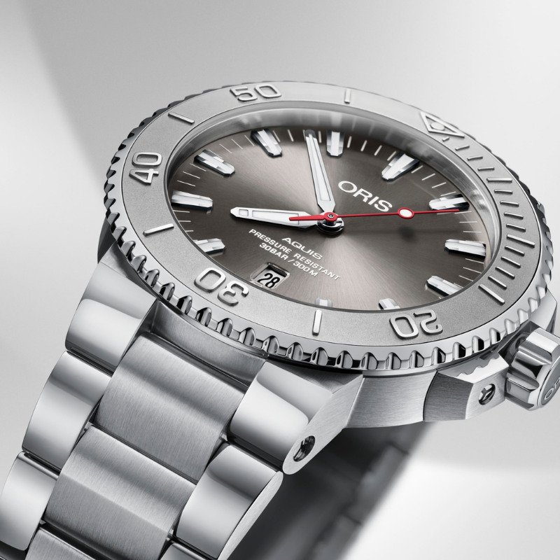 ORIS豪利時-AQUIS 系列-0173377304153-0782405PEB-43.5mm