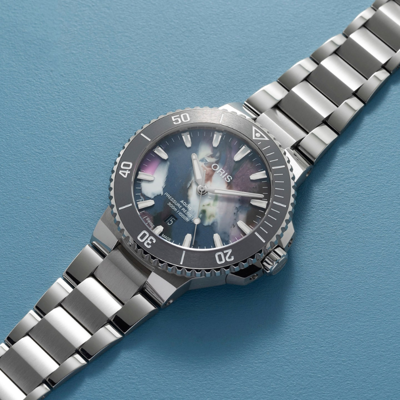 ORIS豪利時-AQUIS 系列-0173377894150-0782304PEB-43.5mm