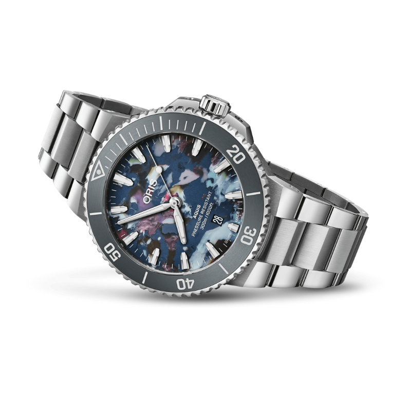 ORIS豪利時-AQUIS 系列-0173377894150-0782304PEB-43.5mm