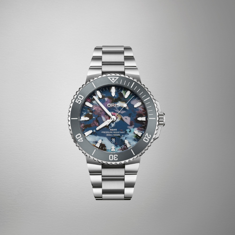 ORIS豪利時-AQUIS 系列-0173377894150-0782304PEB-43.5mm