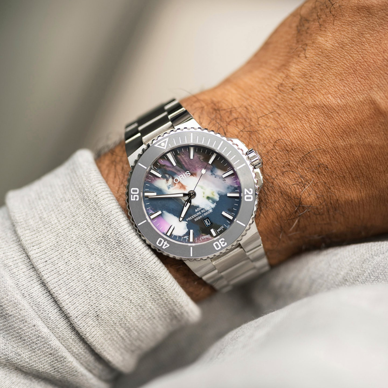 ORIS豪利時-AQUIS 系列-0173377894150-0782304PEB-43.5mm