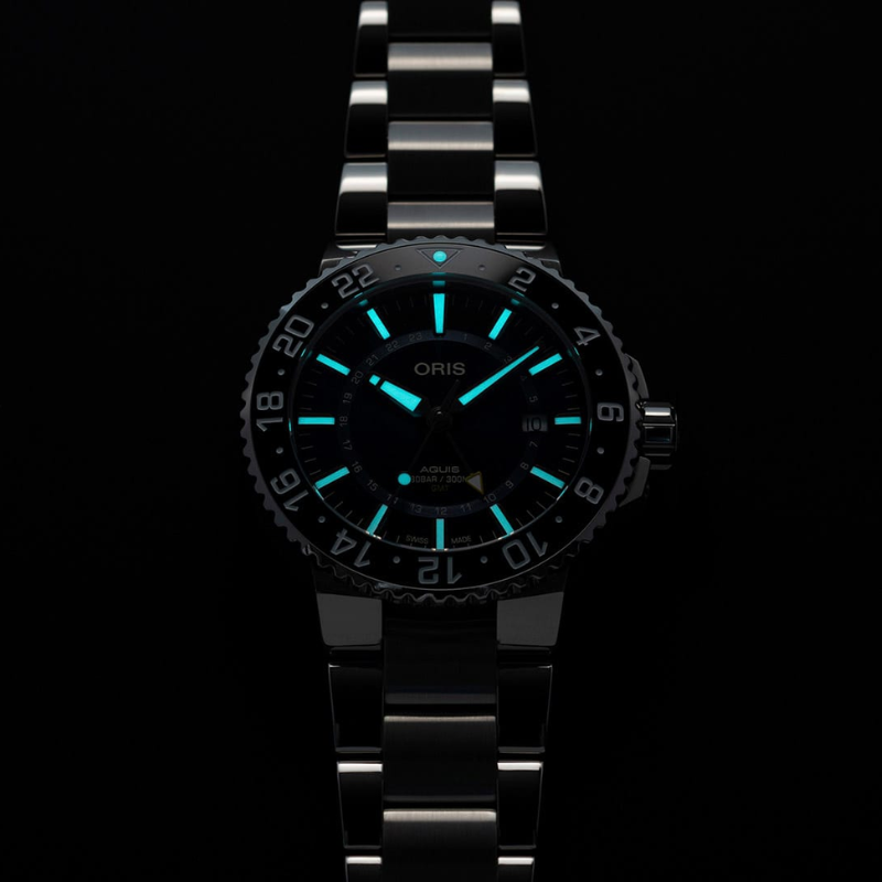 ORIS豪利時-AQUIS 系列-0179877544135-0782405PEB-43.5mm
