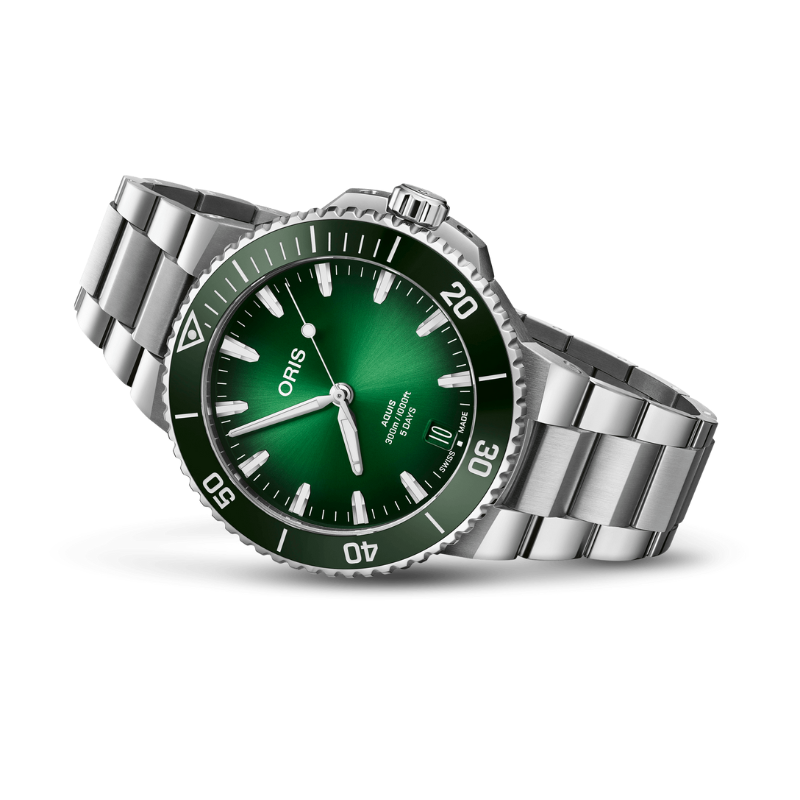 ORIS豪利時-AQUIS 系列-0140077904157-0782302PEB-43.5mm