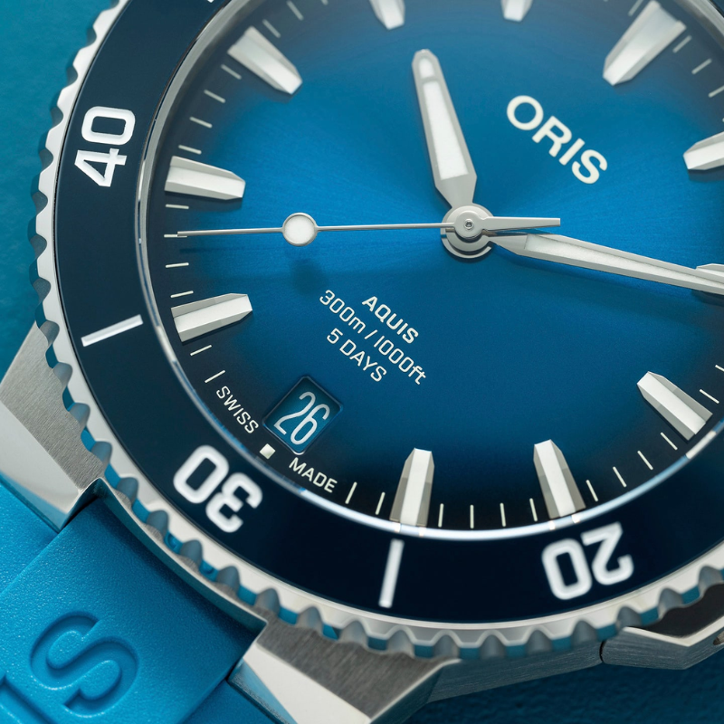 ORIS豪利時-AQUIS 系列-0140077904135-0742345EB-43.5mm