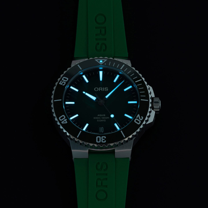 ORIS豪利時-AQUIS 系列-0140077904157-0742347EB-43.5mm