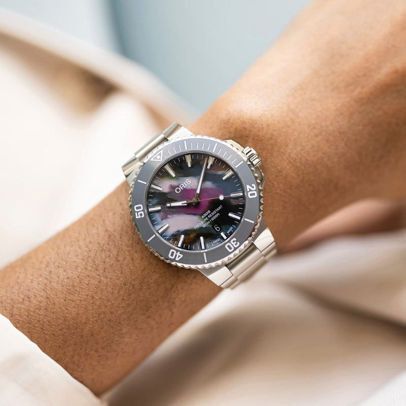 ORIS豪利時-AQUIS 系列-0173377874150-0782204PEB-41.5mm