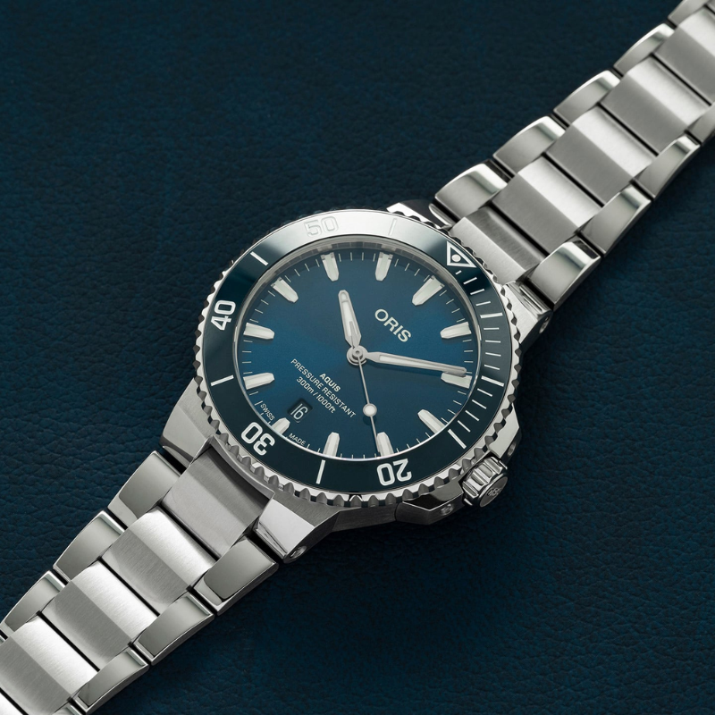 ORIS豪利時-AQUIS 系列-0173377874135-0782204PEB-41.5mm
