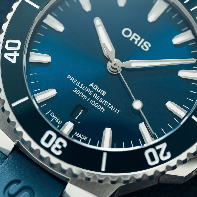 ORIS豪利時-AQUIS 系列-0173377874135-0742235FC-41.5mm