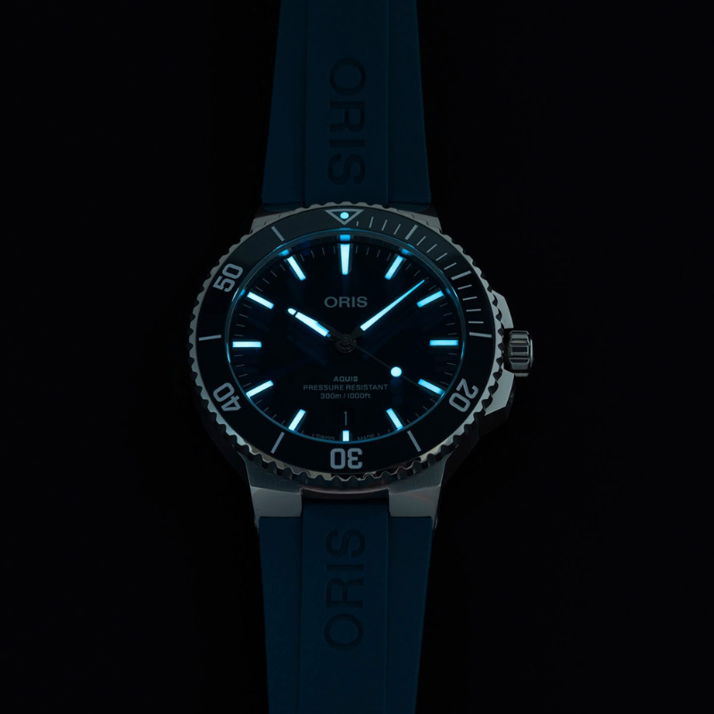 ORIS豪利時-AQUIS 系列-0173377874135-0742235FC-41.5mm