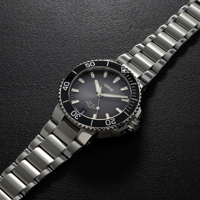 ORIS豪利時-AQUIS 系列-0140077694154-0782209PEB-41.5mm