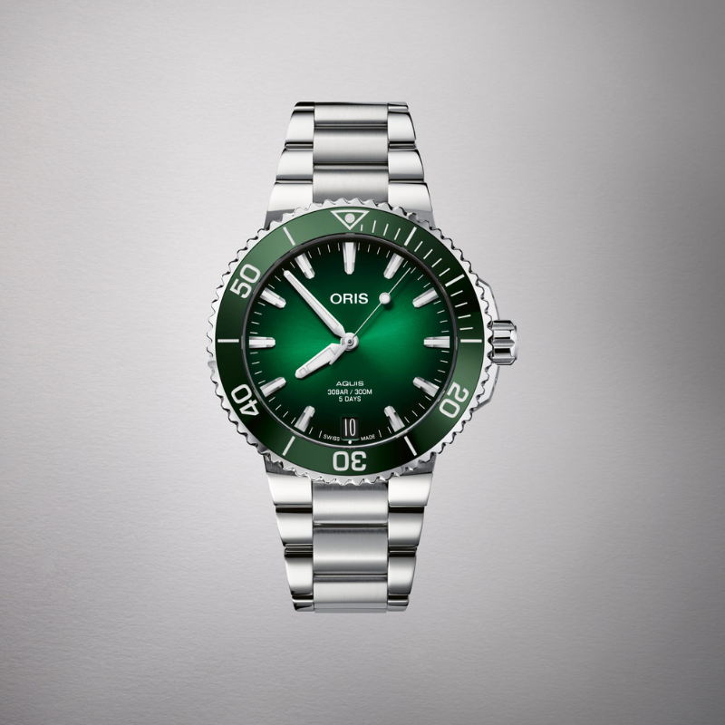 ORIS豪利時-AQUIS 系列-0140077694157-0782209PEB-41.5mm