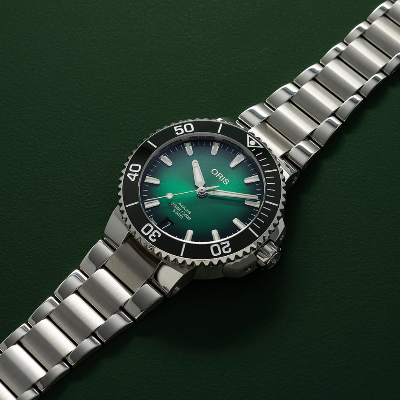 ORIS豪利時-AQUIS 系列-0140077694157-0782209PEB-41.5mm
