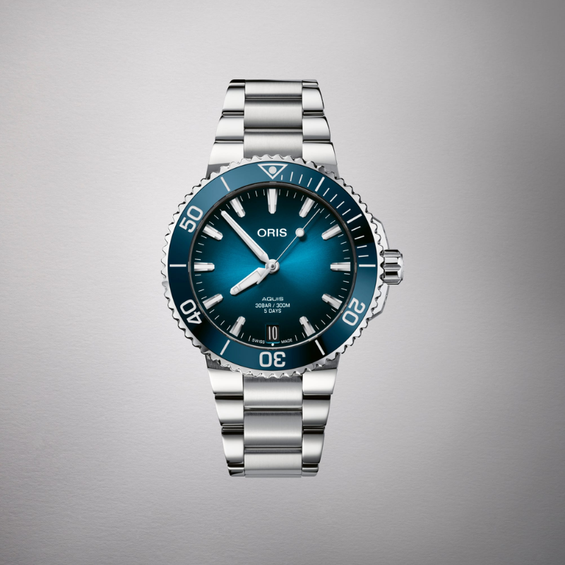 ORIS豪利時-AQUIS 系列-0140077694135-0782209PEB-41.5mm