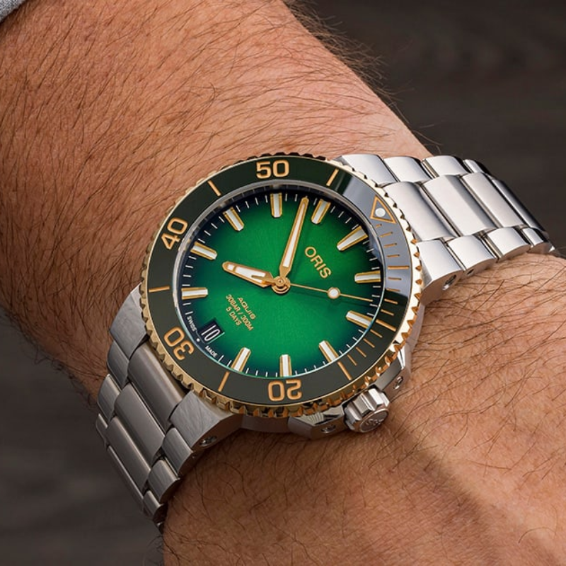 ORIS豪利時-AQUIS 系列-0140077696357-0782209PEB-41.5mm