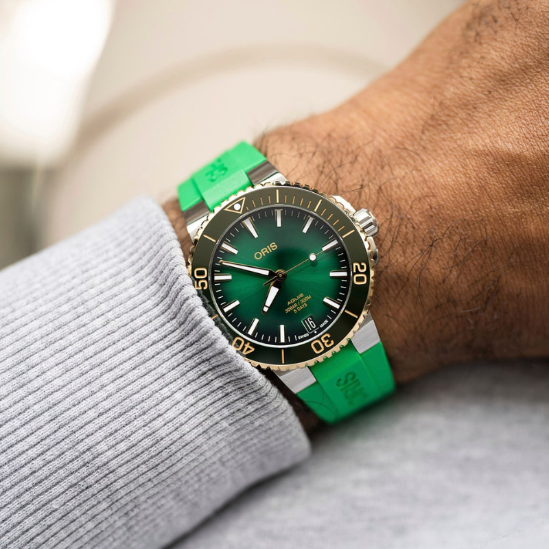 ORIS豪利時-AQUIS 系列-0140077696357-0742277FC-41.5mm