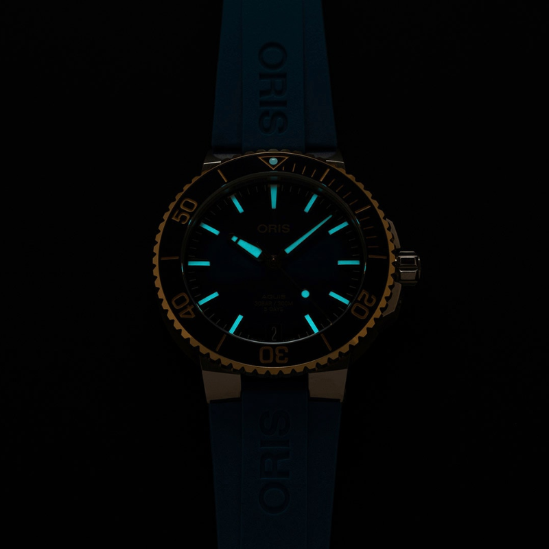 ORIS豪利時-AQUIS 系列-0140077696355-0742275FC-41.5mm