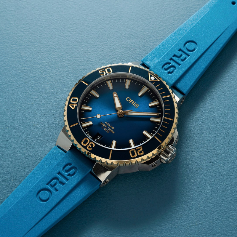 ORIS豪利時-AQUIS 系列-0140077696355-0742275FC-41.5mm