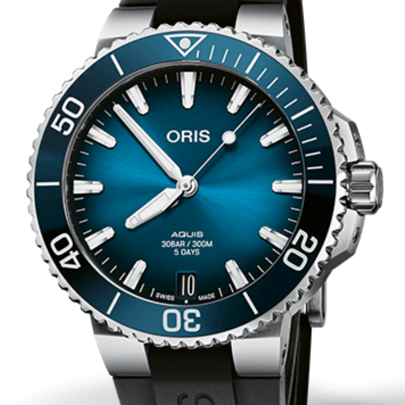 ORIS豪利時-AQUIS 系列-0140077694135-0742274FC-41.5mm