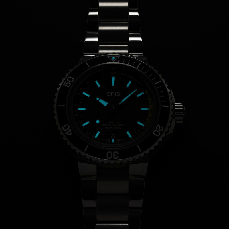 ORIS豪利時-AQUIS 系列-0173377554154-SetMB-45.8mm