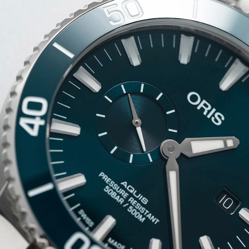 ORIS豪利時-AQUIS 系列-0174377334155-0782405PEB-45.5mm