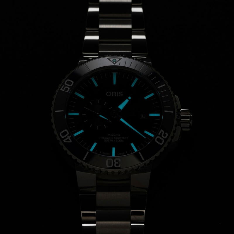 ORIS豪利時-AQUIS 系列-0174377334155-0782405PEB-45.5mm