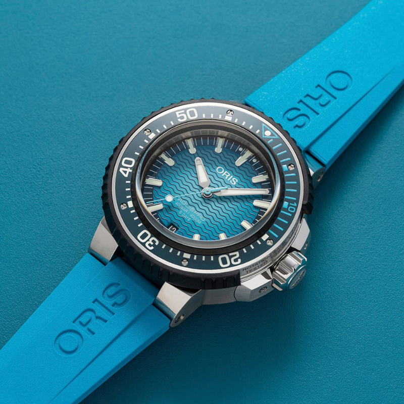 ORIS豪利時-AQUIS 系列-0140077777155-Set-49.5mm