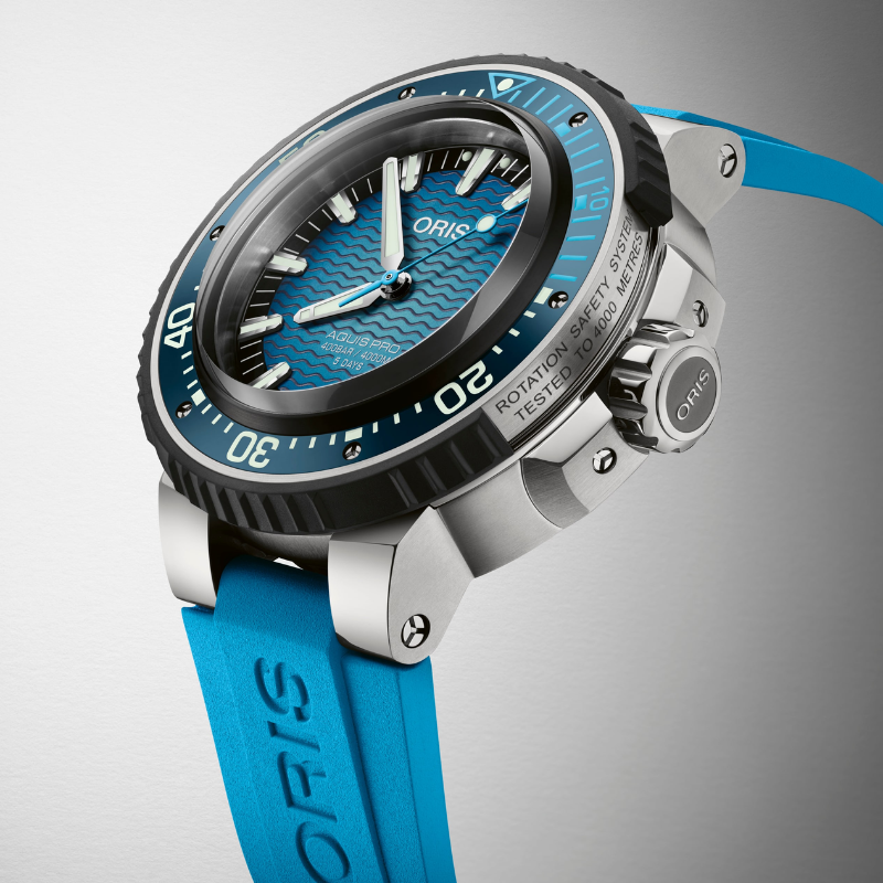 ORIS豪利時-AQUIS 系列-0140077777155-Set-49.5mm