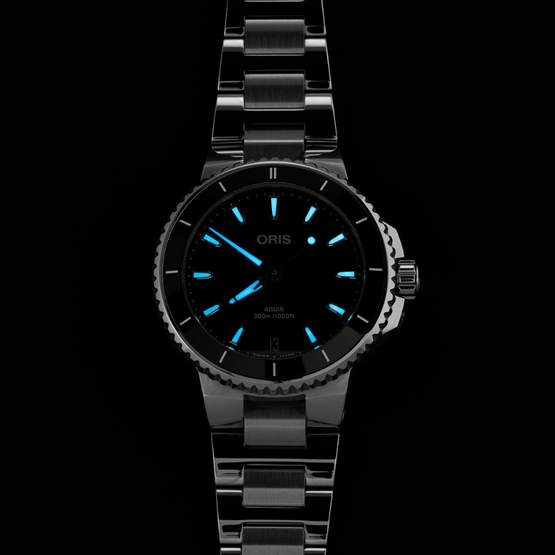 ORIS豪利時-AQUIS 系列-0173377924154-0781905P-36.5mm
