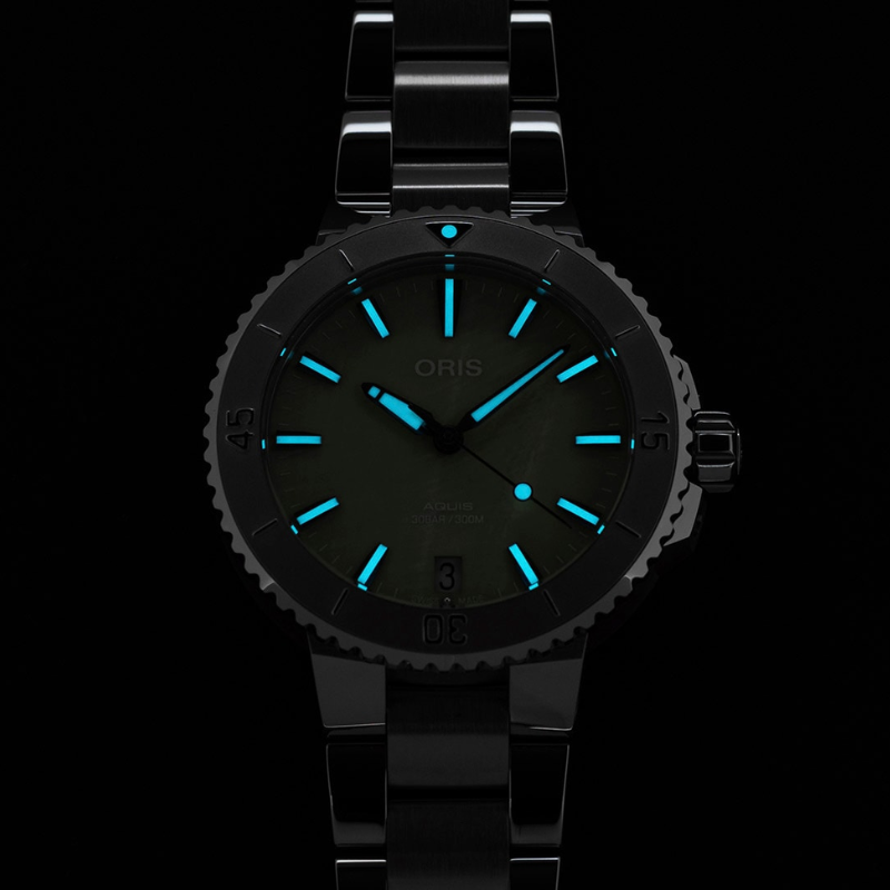 ORIS豪利時-AQUIS 系列-0173377704157-0781805P-36.5mm