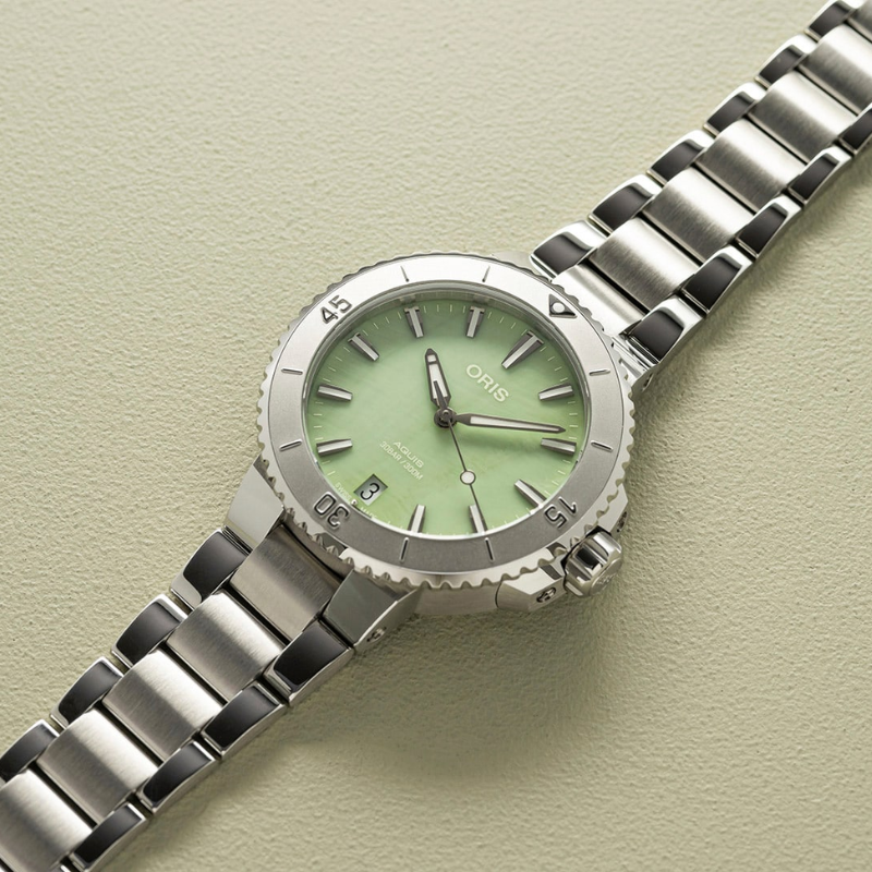 ORIS豪利時-AQUIS 系列-0173377704157-0781805P-36.5mm