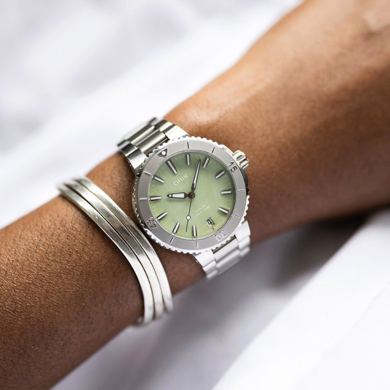 ORIS豪利時-AQUIS 系列-0173377704157-0781805P-36.5mm