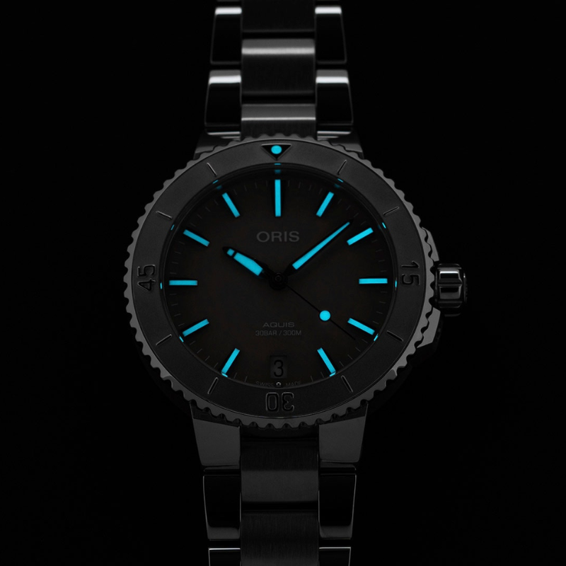 ORIS豪利時-AQUIS 系列-0173377704158-0781805P-36.5mm