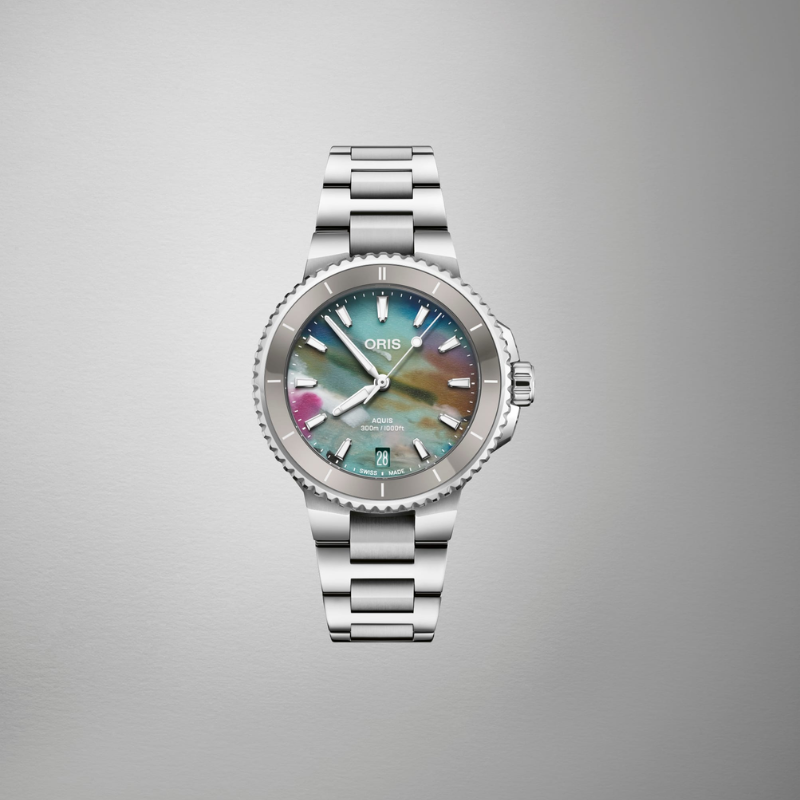 ORIS豪利時-AQUIS 系列-0173377924150-0781905P-36.5mm