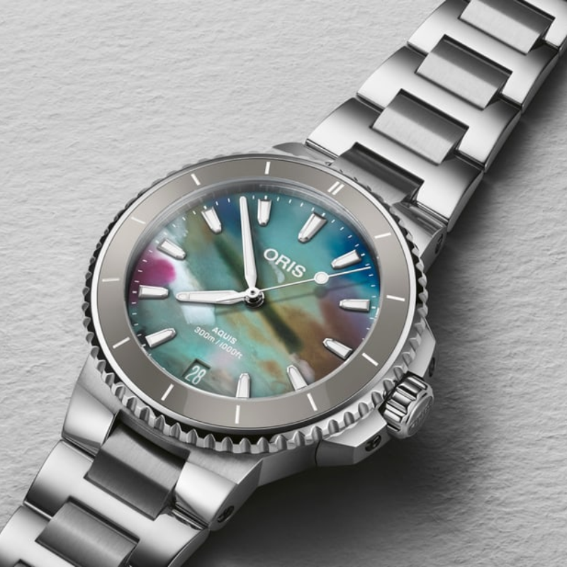 ORIS豪利時-AQUIS 系列-0173377924150-0781905P-36.5mm