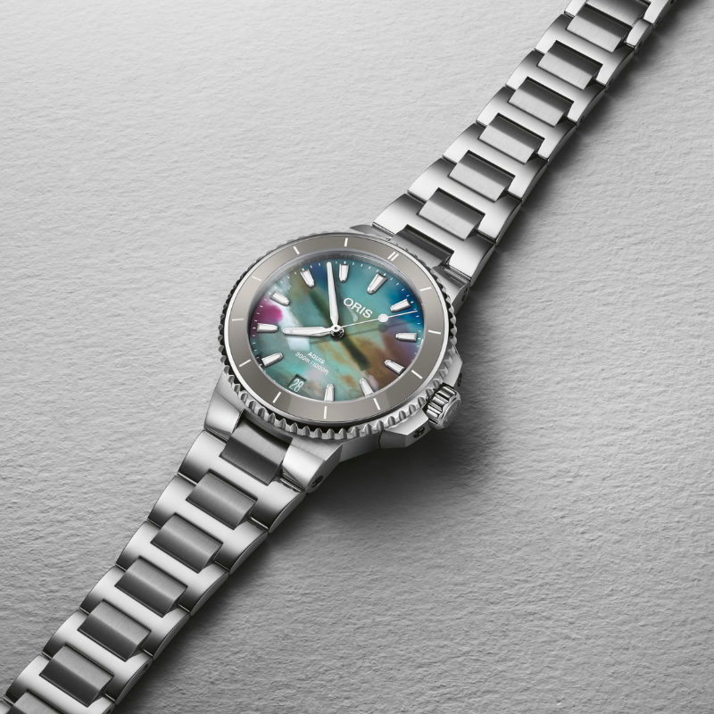 ORIS豪利時-AQUIS 系列-0173377924150-0781905P-36.5mm