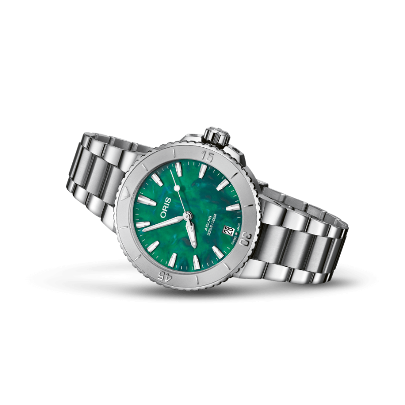 ORIS豪利時-AQUIS 系列-0173377704137-0781805P-36.5mm