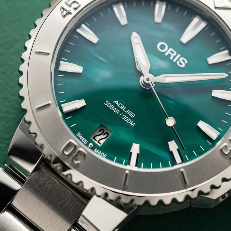 ORIS豪利時-AQUIS 系列-0173377304137-0782405PEB-43.5mm