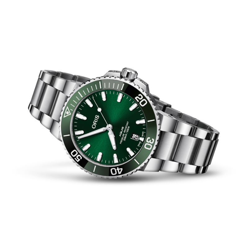 ORIS豪利時-AQUIS 系列-0173377324157-0782105PEB-39.5mm