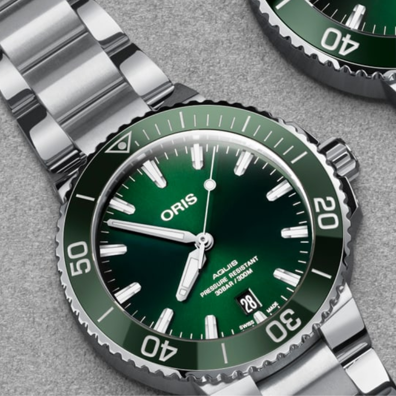 ORIS豪利時-AQUIS 系列-0173377324157-0742164FC-39.5mm
