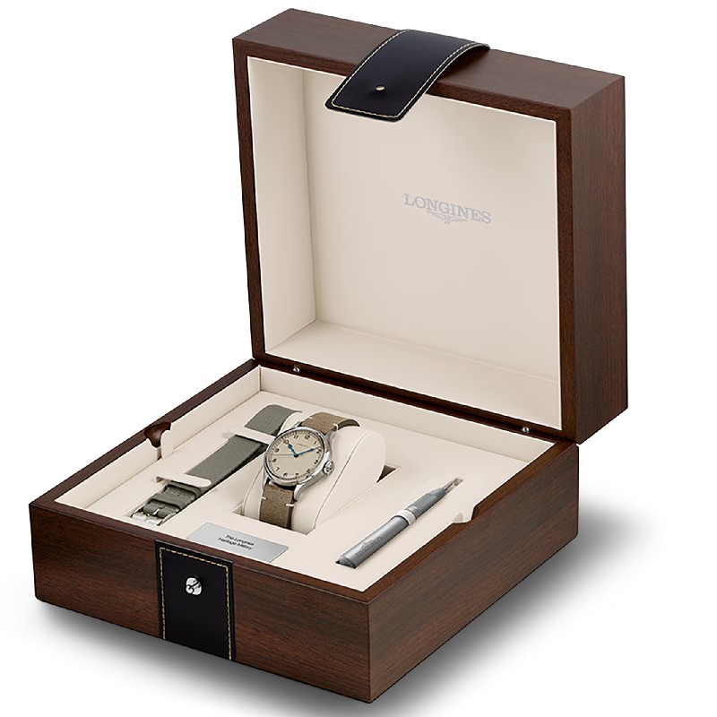 LONGINES浪琴-Heritage Avigation復刻飛行系列-L28194932-38.50mm