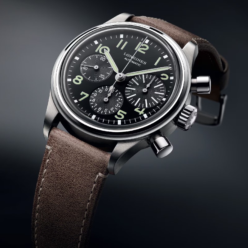 LONGINES浪琴-Heritage Avigation復刻飛行系列-L28164532-41.00mm