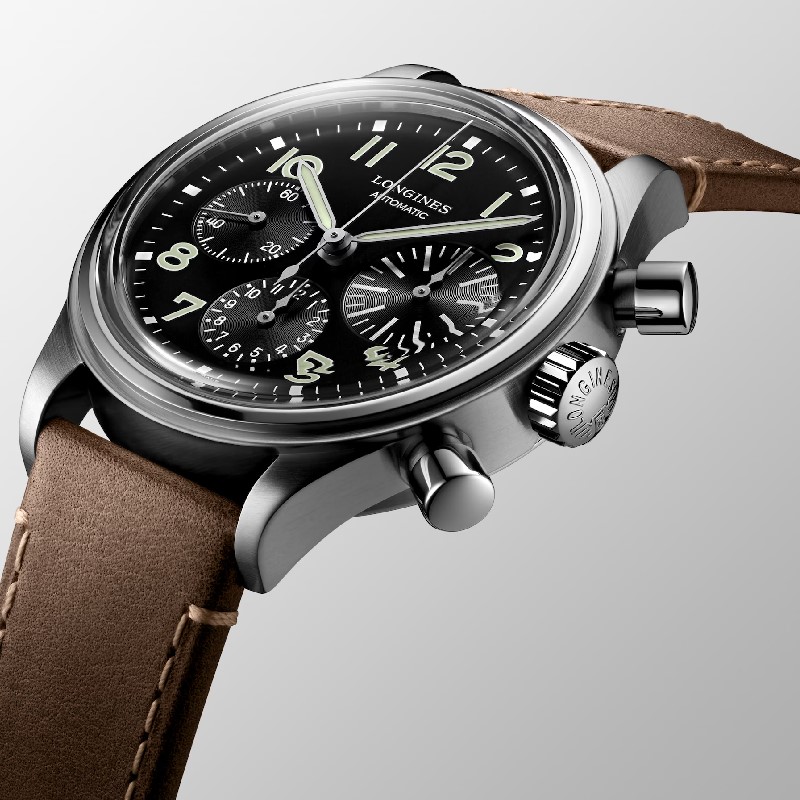 LONGINES浪琴-Heritage Avigation復刻飛行系列-L28164532-41.00mm
